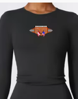 GymWare Womens LONG Sleeve Compression T-shirt